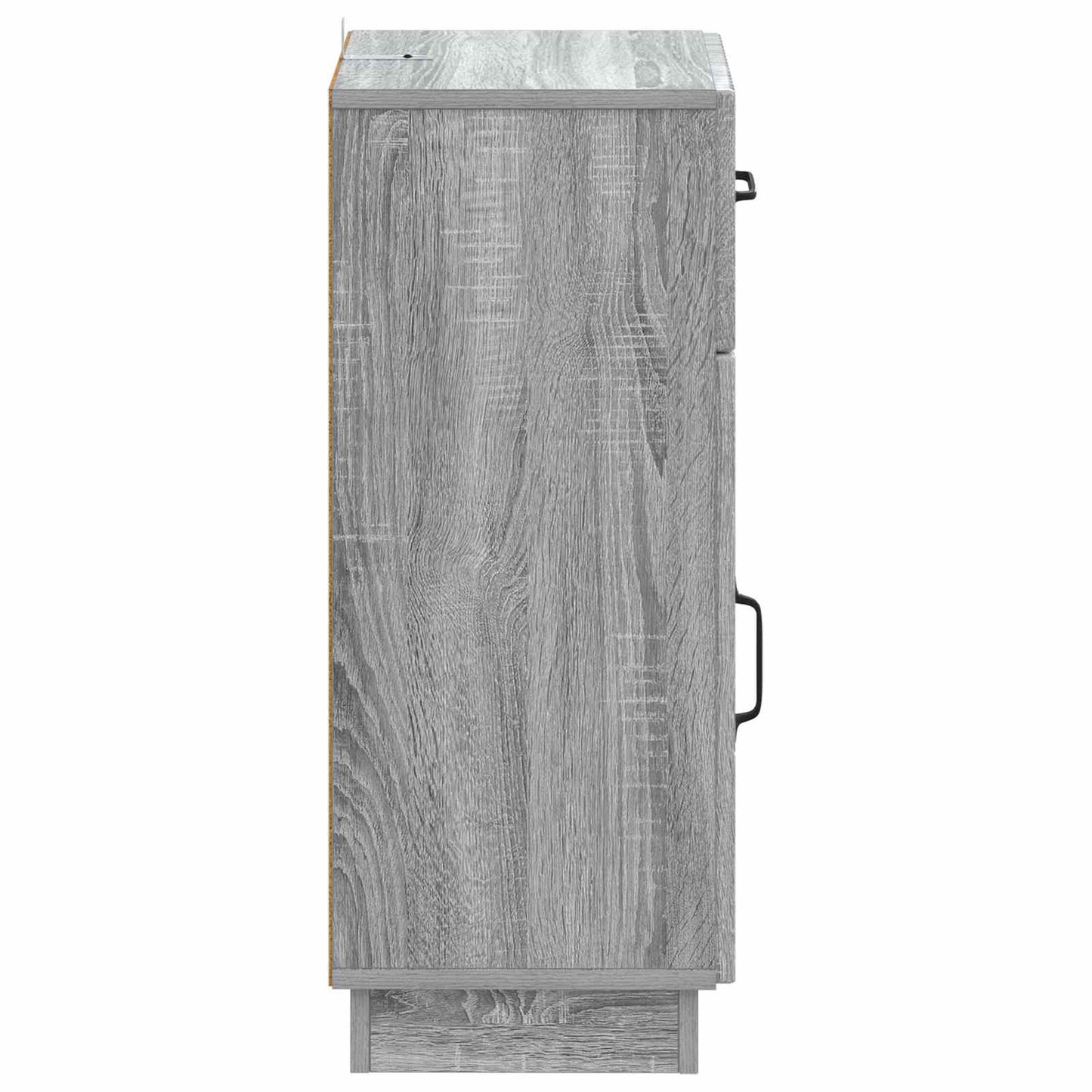 vidaXL Ντουλάπι Αποθήκευσης Μπάνιου HOORN Γκρι Sonoma 30 x 31 x 77 εκ.