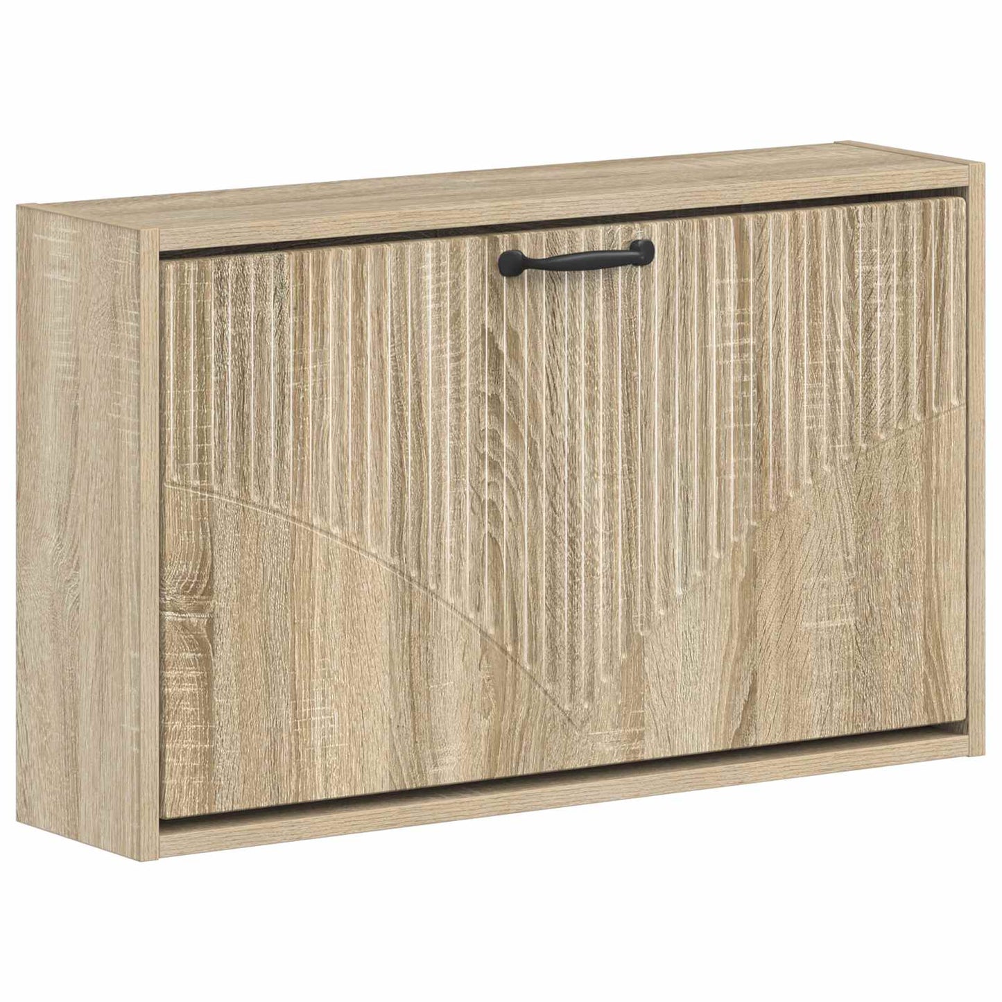 vidaXL Τοίχου Ντουλάπα Παπουτσιών HOORN 71 x 17 x 43 εκ Sonoma Δρυς