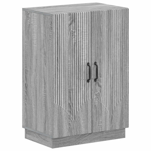 vidaXL Ντουλάπα Παπουτσιών HOORN 59,5 x 39,5 x 87 εκ Γκρι Sonoma