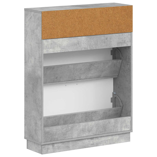 vidaXL Ντουλάπα Παπουτσιών HOORN 78 x 24 x 100 εκ. Επεξεργασμένο Ξύλο
