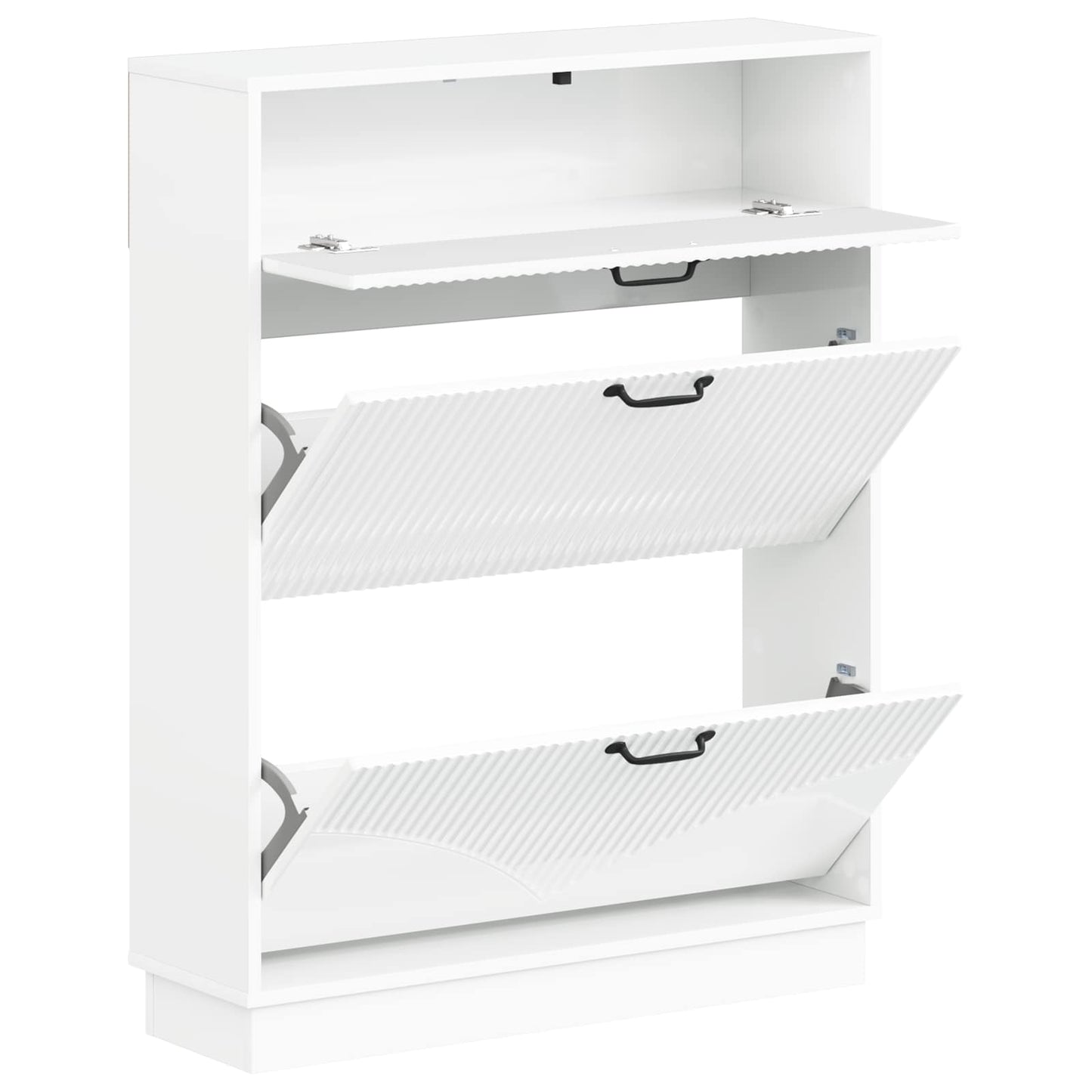 vidaXL Ντουλάπα Παπουτσιών HOORN 78 x 24 x 100 εκ. Επεξεργασμένο Ξύλο
