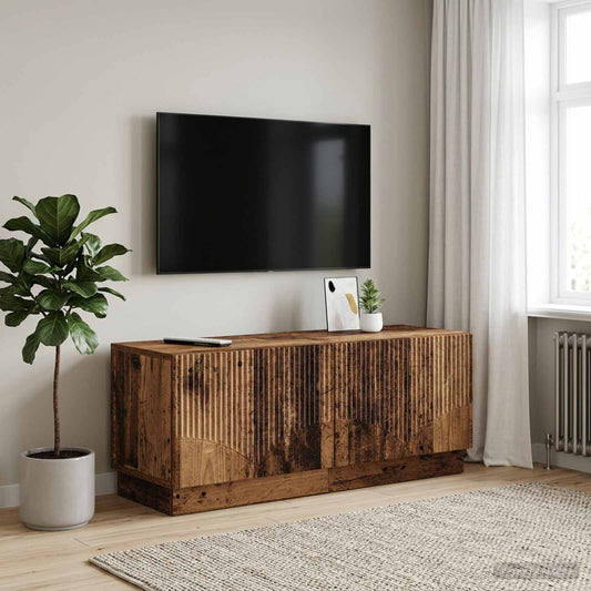 vidaXL Ντουλάπι TV Παλαιωμένο ξύλο Επεξεργασμένο Ξύλο