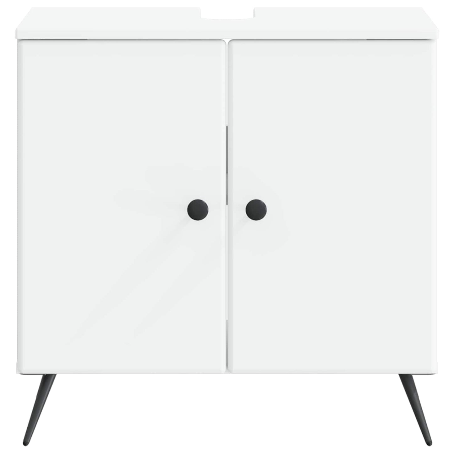 vidaXL Ντουλάπα Νιπτήρα Mπάνιου BREDA Λευκό 59,5 x 31,5 x 59 εκ.