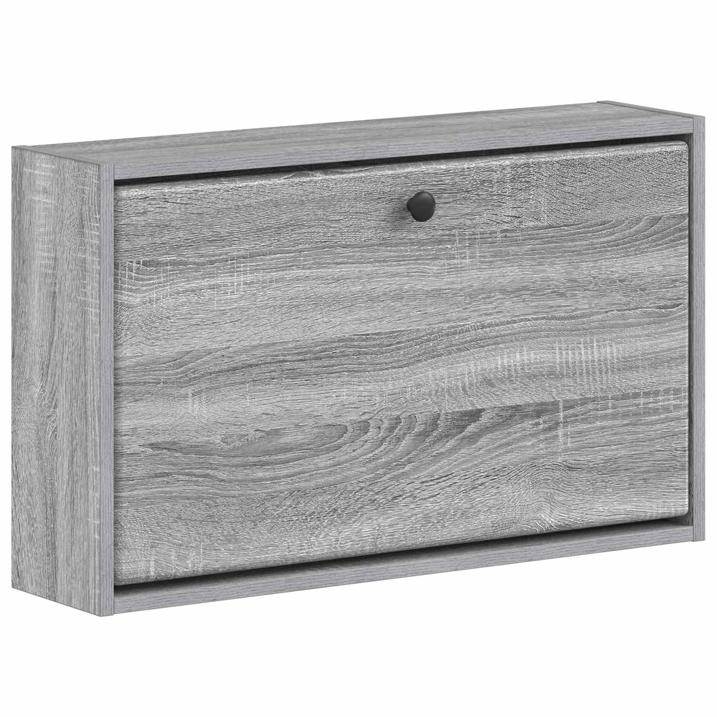 vidaXL Τοίχου Ντουλάπα Παπουτσιών BREDA 71 x 17 x 43 εκ Γκρι Sonoma