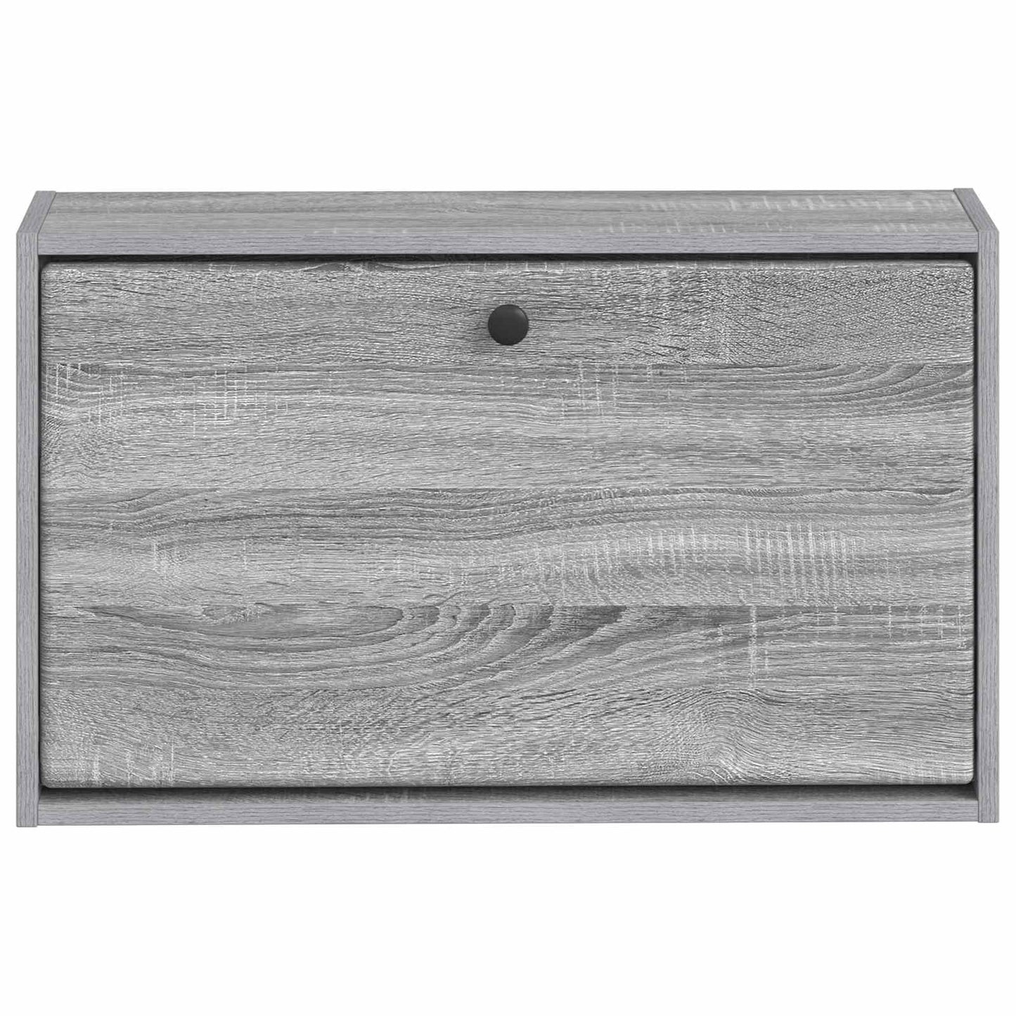 vidaXL Τοίχου Ντουλάπα Παπουτσιών BREDA 71 x 17 x 43 εκ Γκρι Sonoma