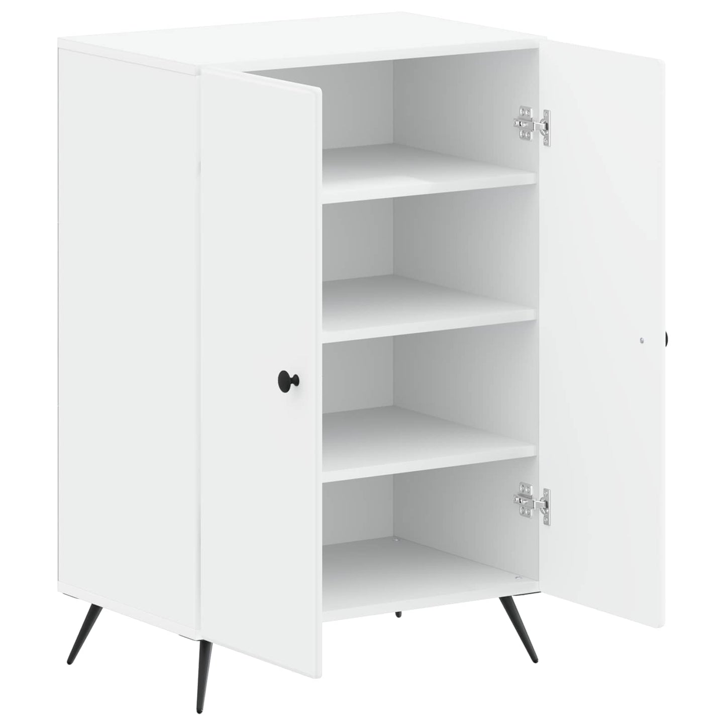 vidaXL Ντουλάπα Παπουτσιών BREDA 59,5 x 39,5 x 90 εκ. Λευκό