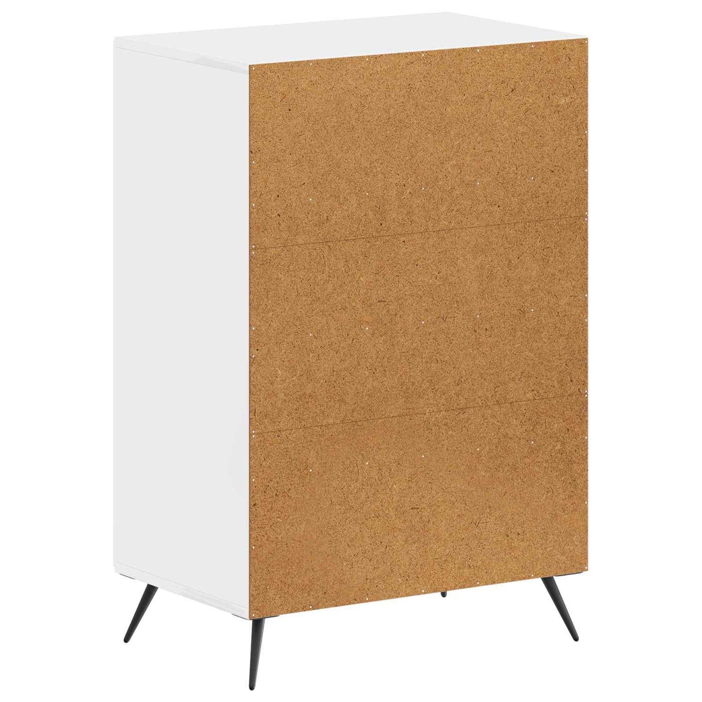 vidaXL Ντουλάπα Παπουτσιών BREDA 59,5 x 39,5 x 90 εκ. Γυαλιστερό Λευκό