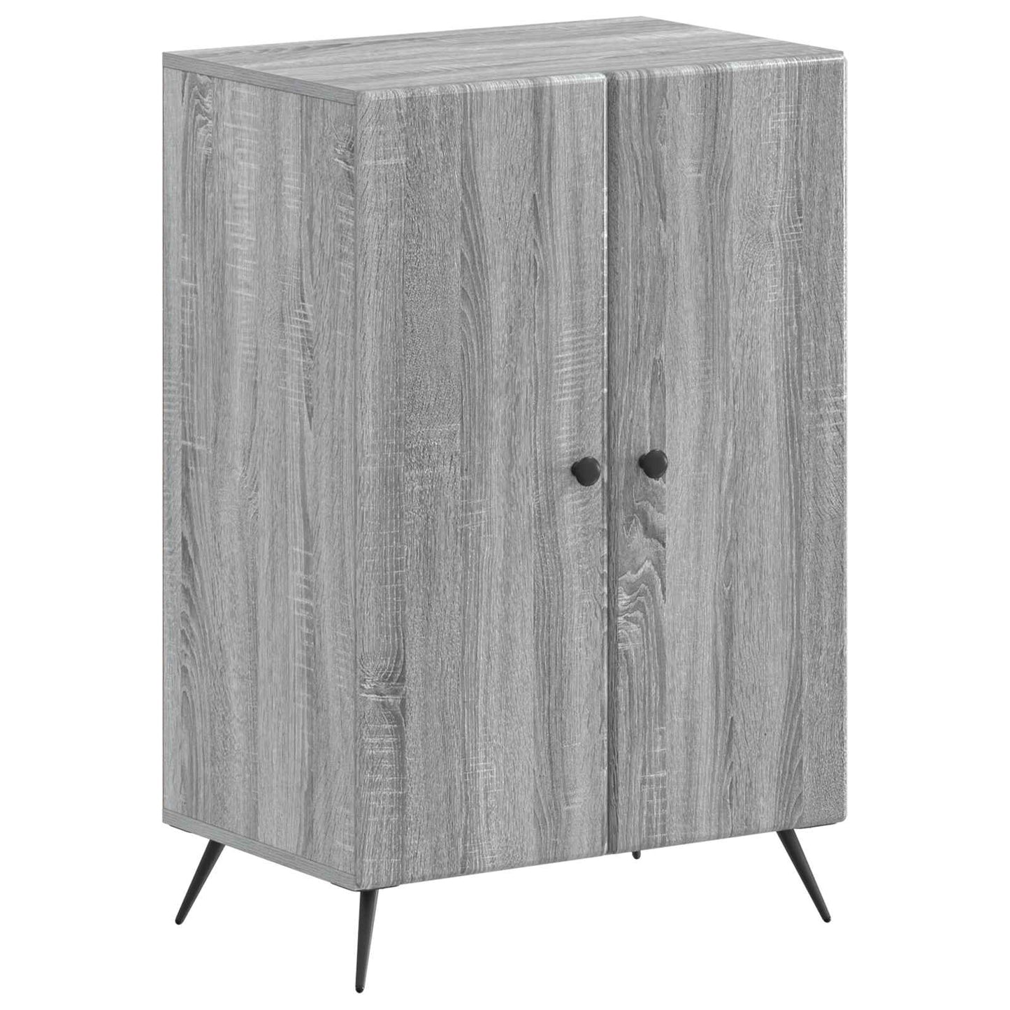 vidaXL Ντουλάπα Παπουτσιών BREDA 59,5 x 39,5 x 90 εκ. Γκρι Sonoma