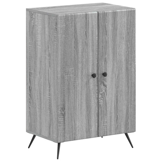 vidaXL Ντουλάπα Παπουτσιών BREDA 59,5 x 39,5 x 90 εκ. Γκρι Sonoma