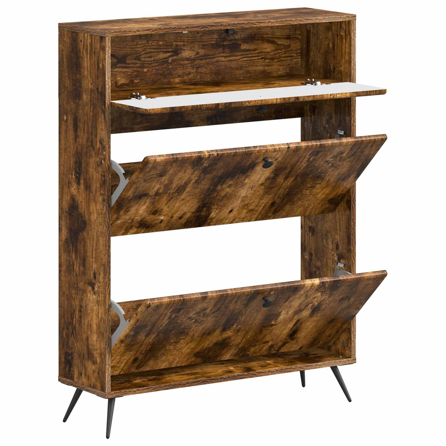 vidaXL Ντουλάπα Παπουτσιών BREDA 78 x 24 x 103 εκ. Επεξεργασμένο Ξύλο