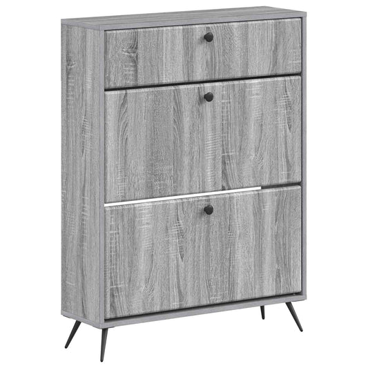 vidaXL Ντουλάπα Παπουτσιών BREDA 78 x 24 x 103 εκ. Επεξεργασμένο Ξύλο