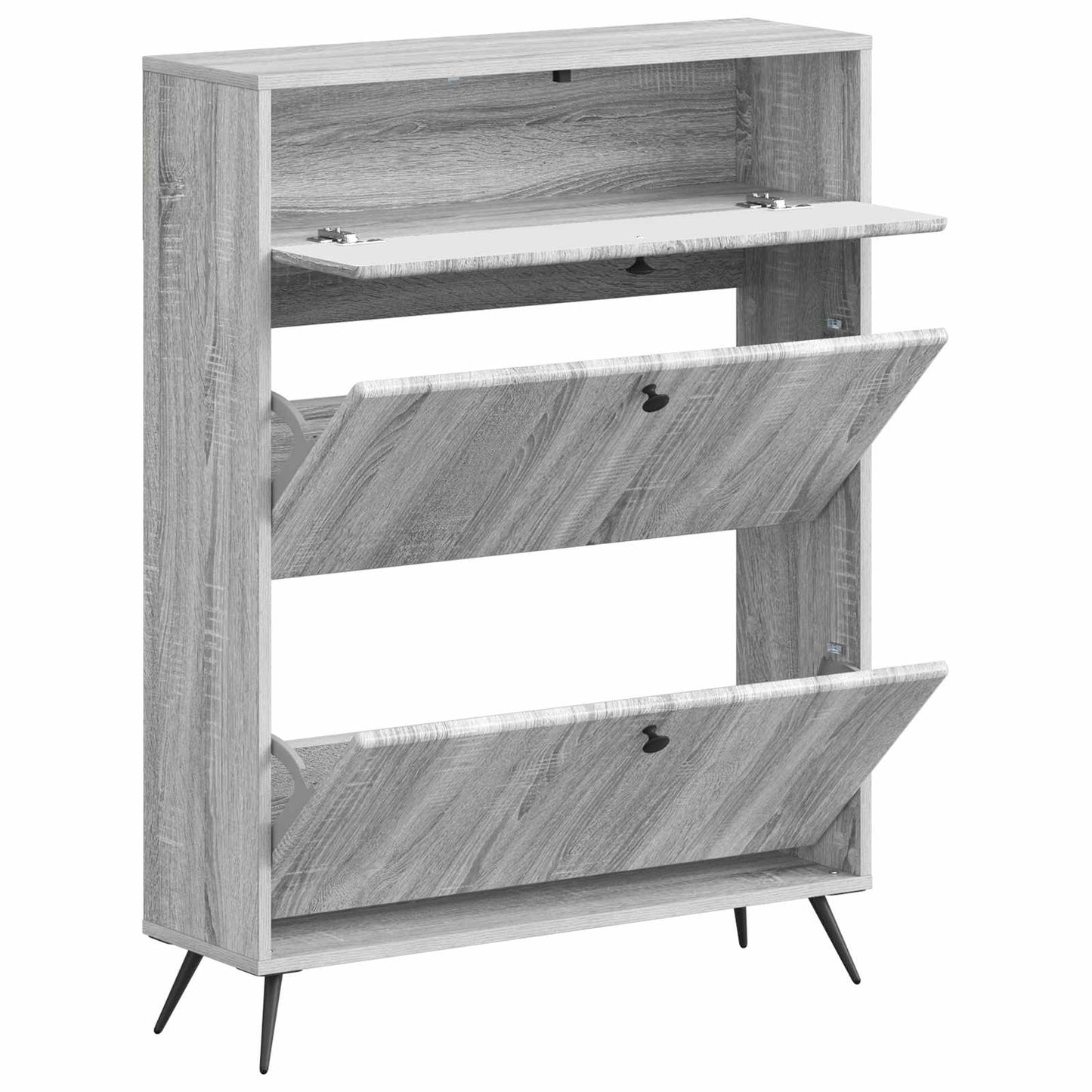 vidaXL Ντουλάπα Παπουτσιών BREDA 78 x 24 x 103 εκ. Επεξεργασμένο Ξύλο