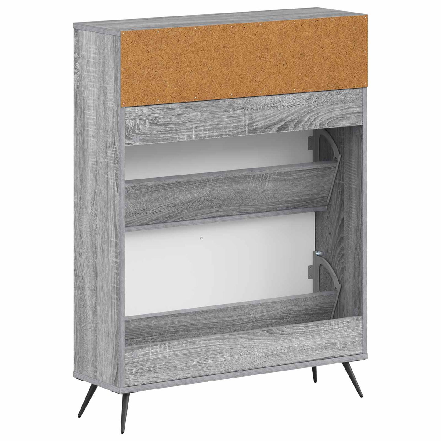vidaXL Ντουλάπα Παπουτσιών BREDA 78 x 24 x 103 εκ. Επεξεργασμένο Ξύλο