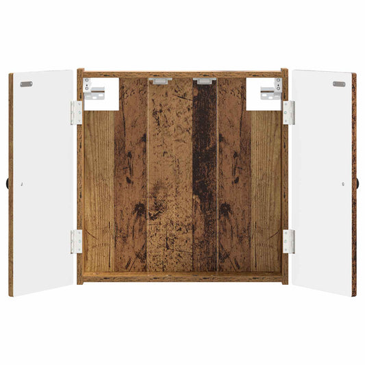vidaXL Ντουλάπα Πινάκων Βελών BREDA Παλαιωμένο ξύλο Επεξεργασμένο Ξύλο