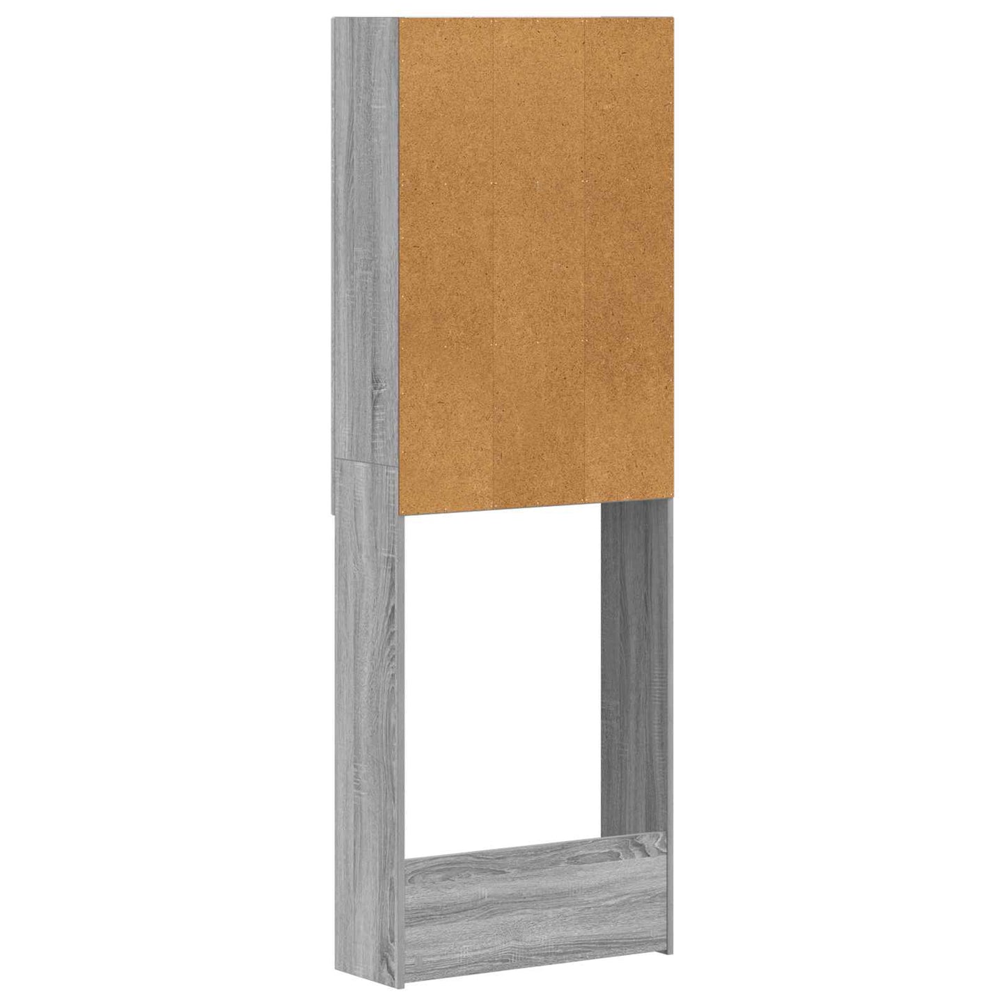vidaXL Ντουλάπα τουαλέτας BREDA Γκρι Sonoma 66 x 25,5 x 190 εκ.