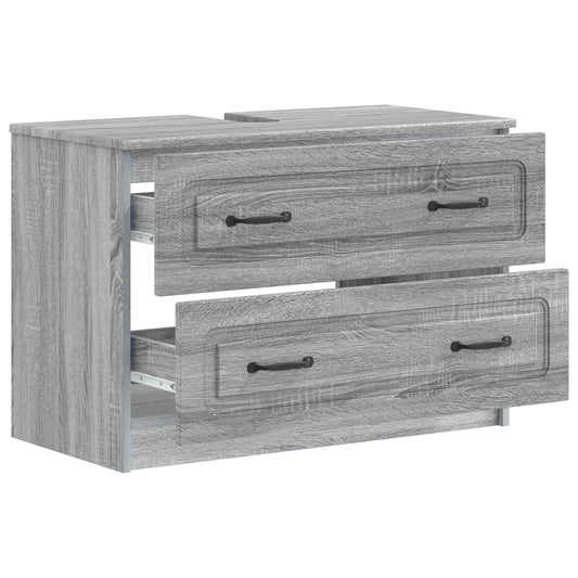 vidaXL Ντουλάπα Νιπτήρα Mπάνιου UTRECHT Γκρι Sonoma 82 x 41 x 56 εκ.