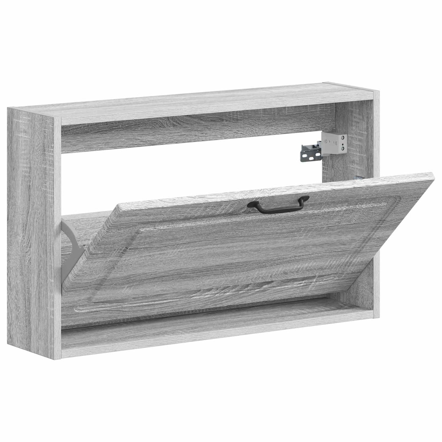 vidaXL Τοίχου Ντουλάπα Παπουτσιών UTRECHT 71 x 17 x 43 εκ Γκρι Sonoma