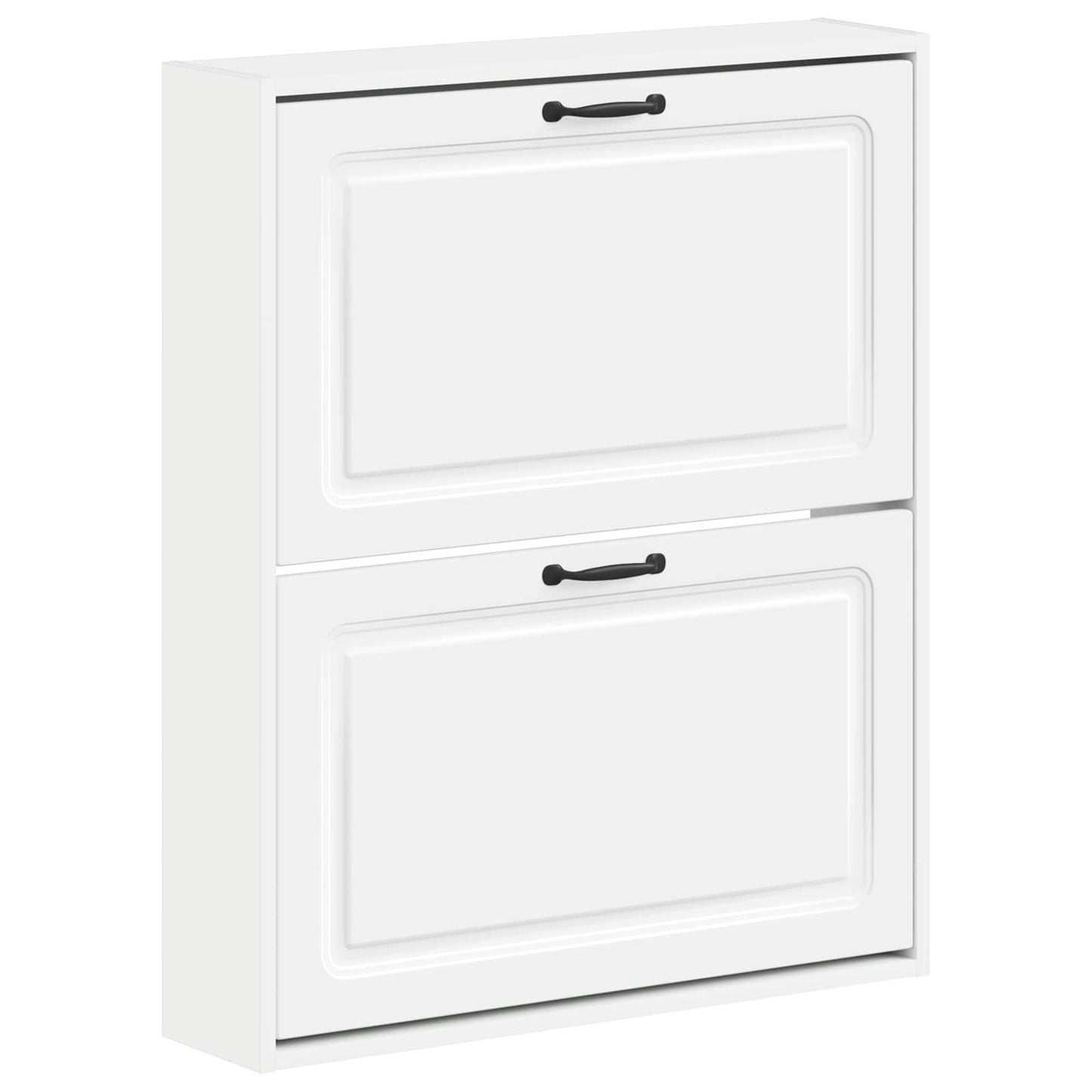 vidaXL Τοίχου Ντουλάπα Παπουτσιών UTRECHT 71 x 17 x 86 εκ. Λευκό