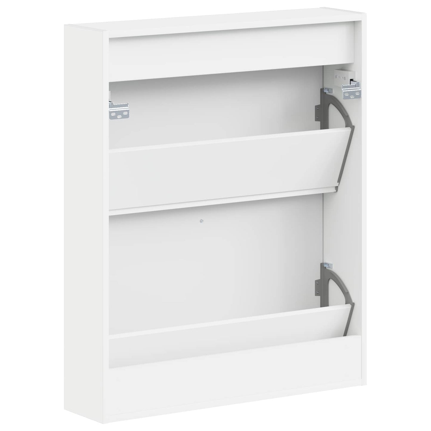vidaXL Τοίχου Ντουλάπα Παπουτσιών UTRECHT 71 x 17 x 86 εκ. Λευκό