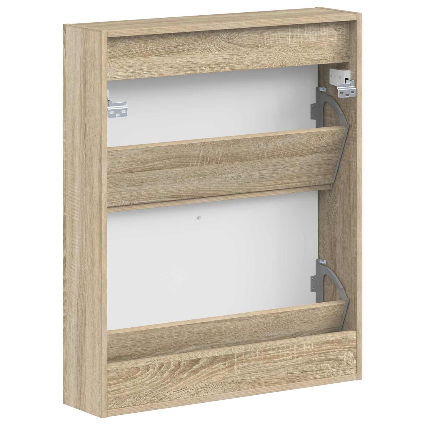vidaXL Τοίχου Ντουλάπα Παπουτσιών UTRECHT 71 x 17 x 86 εκ. Sonoma Δρυς