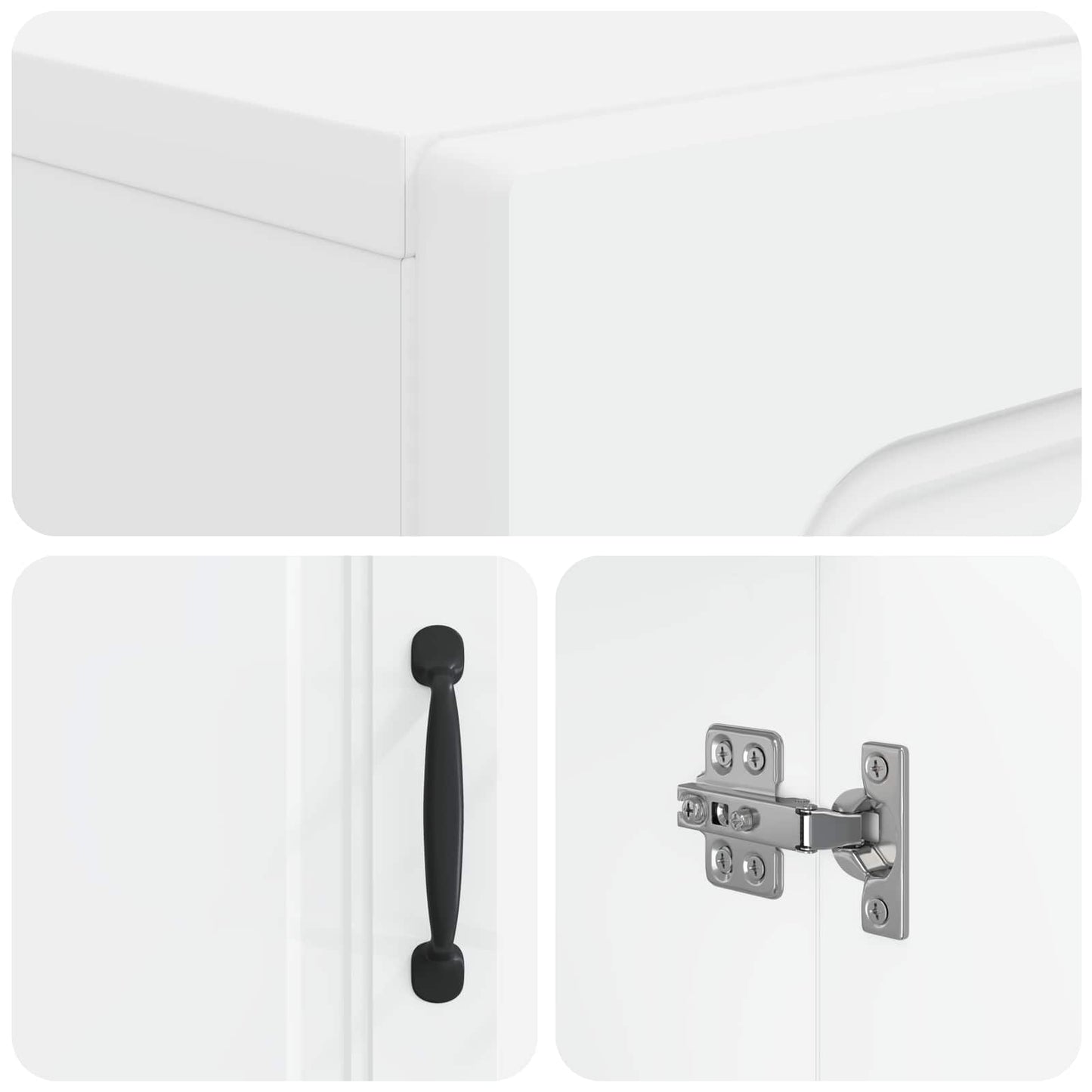 vidaXL Ντουλάπα Παπουτσιών UTRECHT 59,5 x 39,5 x 87 εκ Λευκό