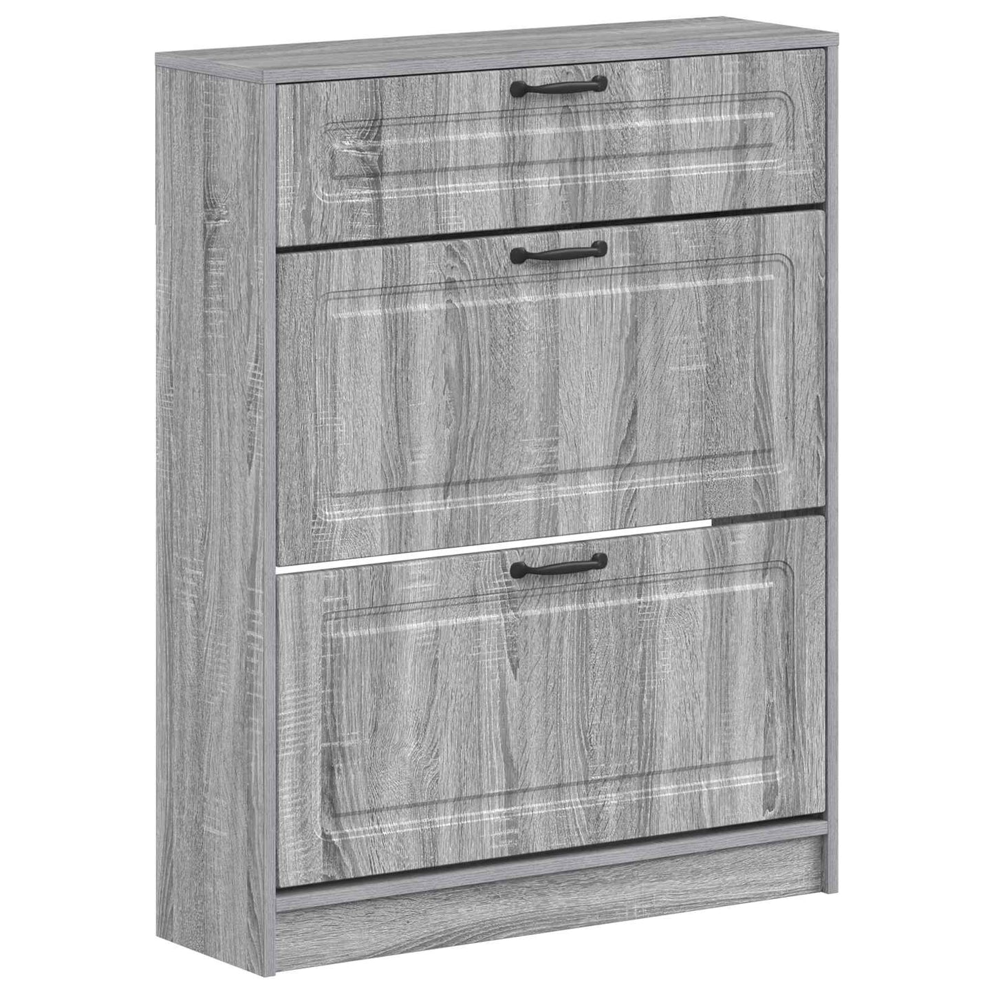 vidaXL Ντουλάπα Παπουτσιών UTRECHT 78 x 24 x 100 εκ. Γκρι Sonoma