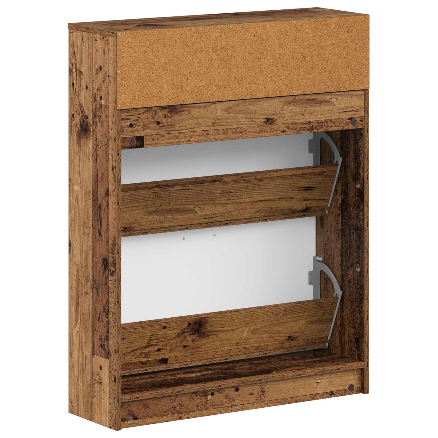 vidaXL Ντουλάπα Παπουτσιών UTRECHT 78 x 24 x 100 εκ. Παλαιωμένο ξύλο