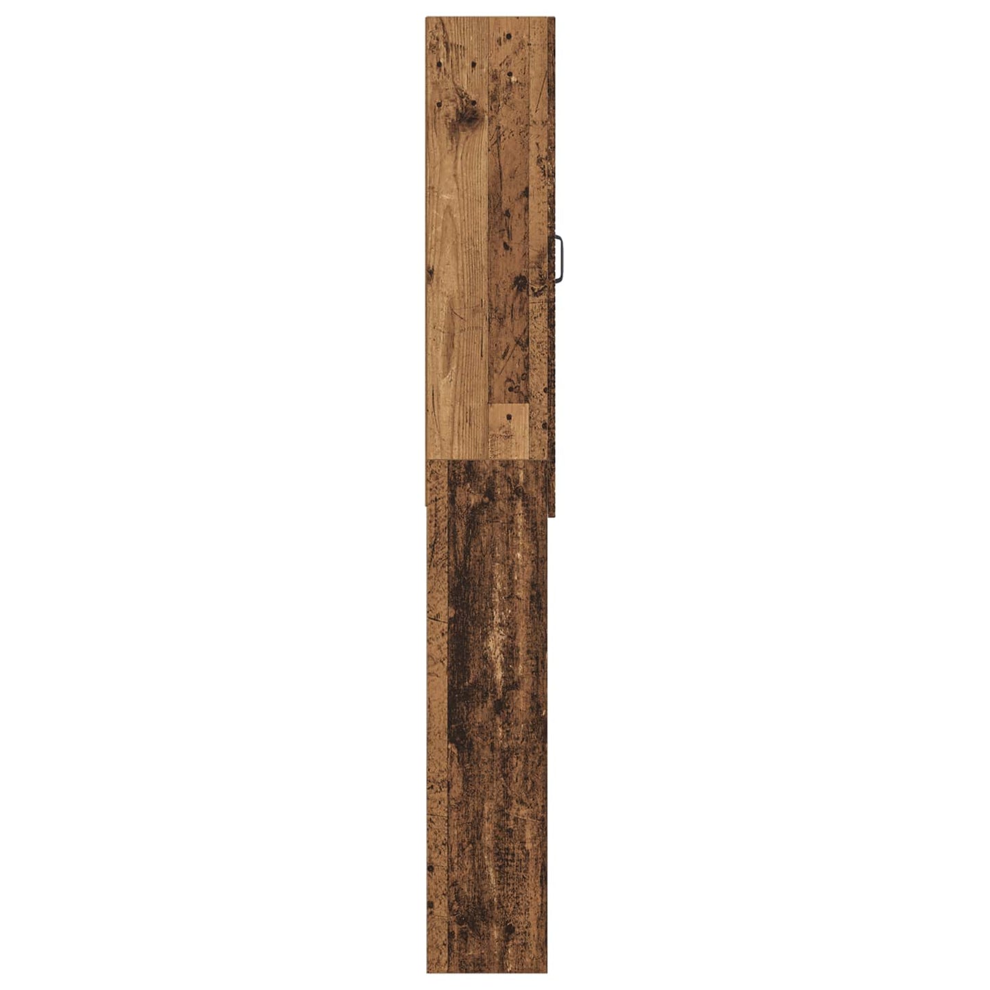vidaXL Ντουλάπα τουαλέτας UTRECHT Παλαιωμένο ξύλο 66 x 25,5 x 190 εκ.