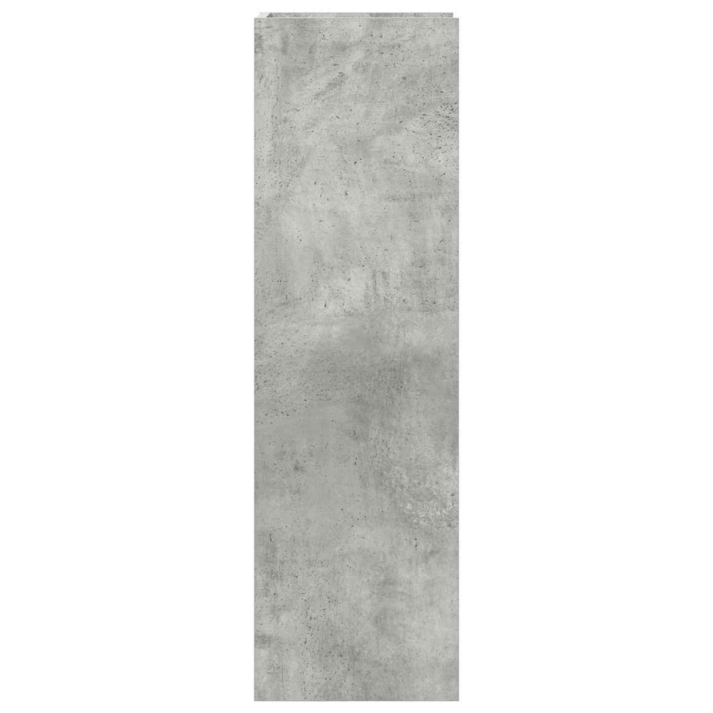 vidaXL Βάση φυτών με ράφι 2 pcs Σκυρόχρωμο Γκρι 30 x 30 x 100 εκ