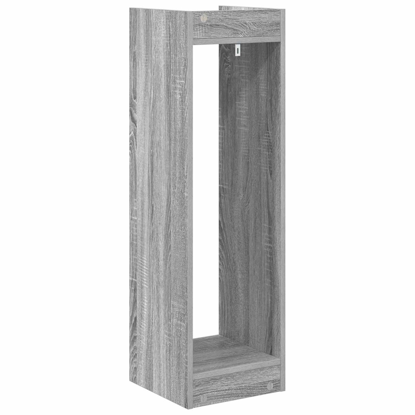 vidaXL Βάση φυτών Γκρι Sonoma 30 x 30 x 100 εκ Επεξεργασμένο Ξύλο