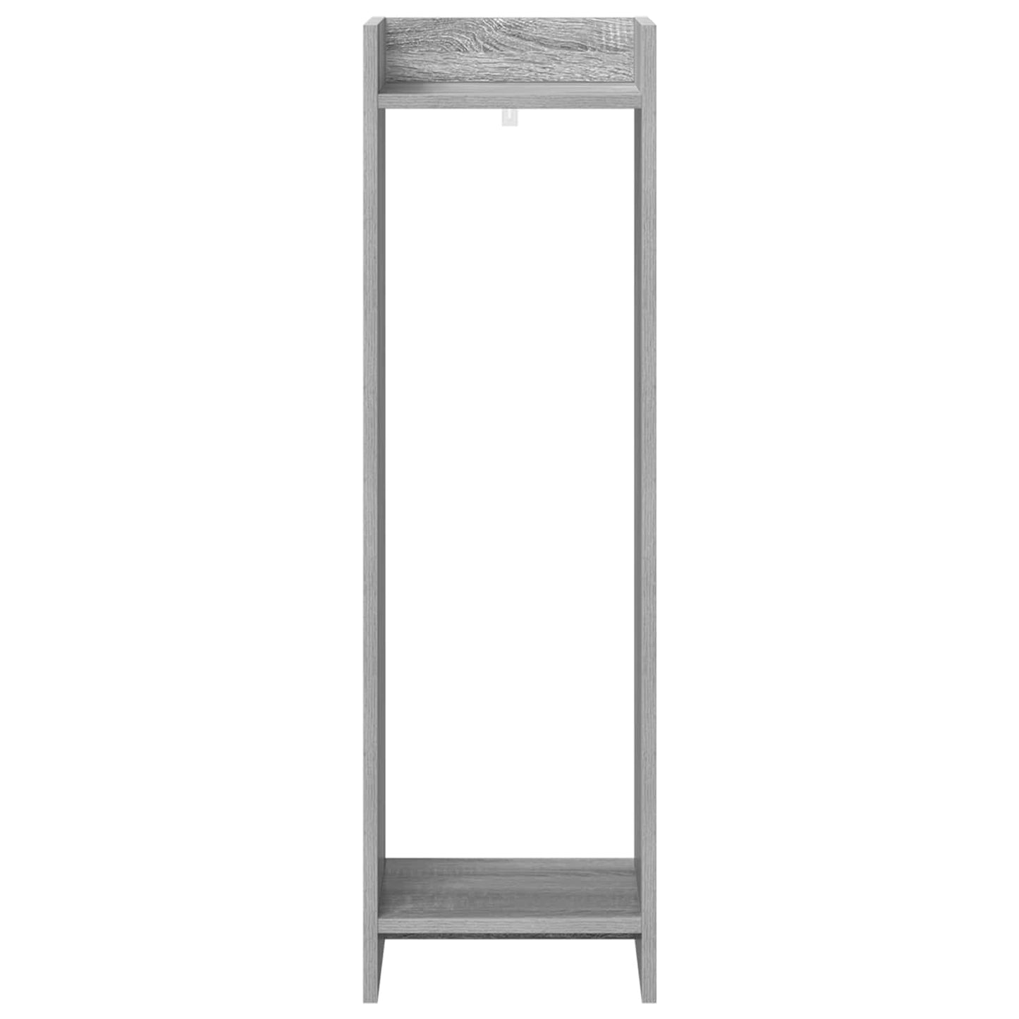 vidaXL Βάση φυτών Γκρι Sonoma 30 x 30 x 100 εκ Επεξεργασμένο Ξύλο