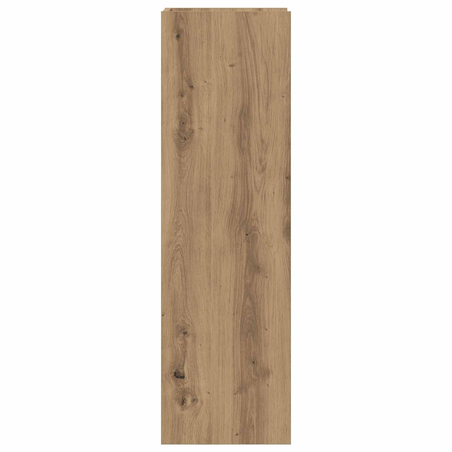vidaXL Βάση φυτών με ράφι 2 pcs Τεχνίτικη Δρυς 30 x 30 x 100 εκ
