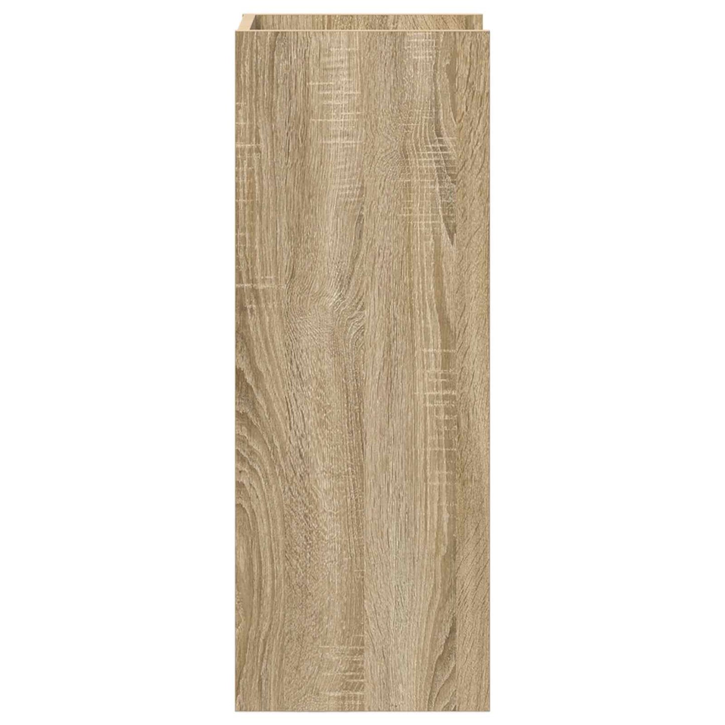 vidaXL Βάση φυτών με ράφι Δρύς Sonoma 30 x 30 x 80 cm