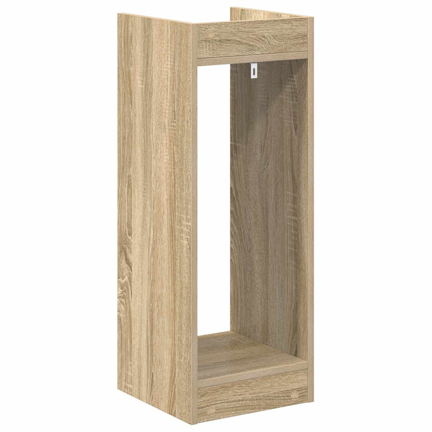vidaXL Βάση φυτών με ράφι 2 pcs Δρύς Sonoma 30 x 30 x 80 cm
