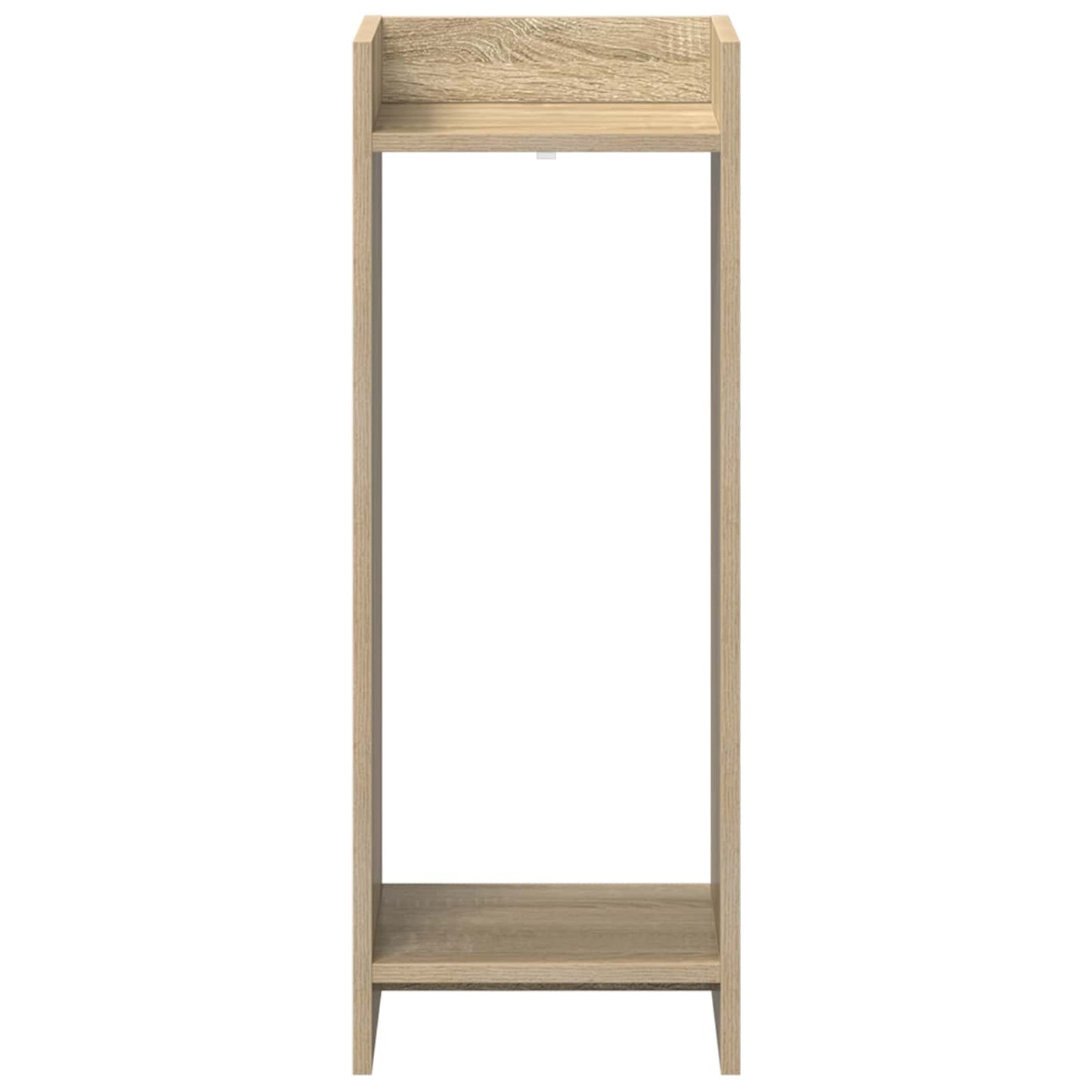 vidaXL Βάση φυτών με ράφι 2 pcs Δρύς Sonoma 30 x 30 x 80 cm