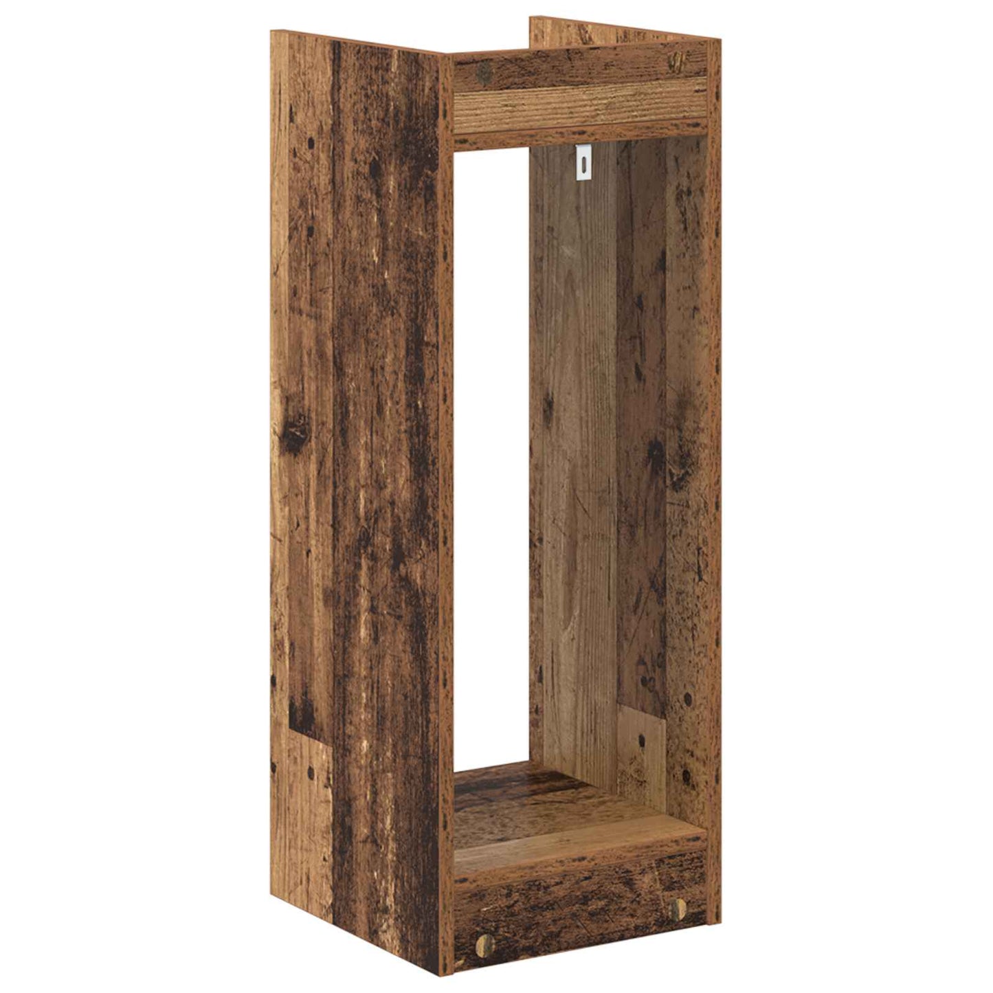 vidaXL Βάση φυτών Παλαιωμένο ξύλο 30 x 30 x 80 cm Επεξεργασμένο Ξύλο