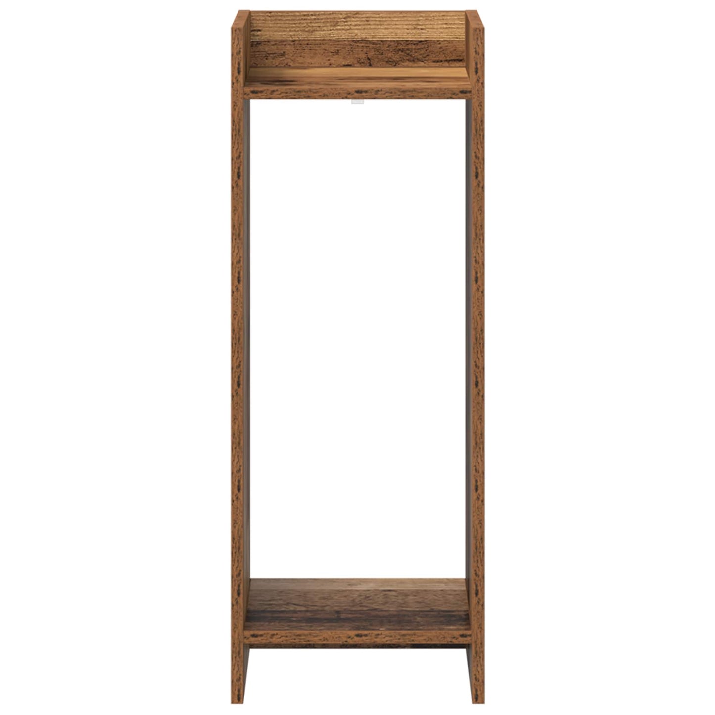 vidaXL Βάση φυτών Παλαιωμένο ξύλο 30 x 30 x 80 cm Επεξεργασμένο Ξύλο