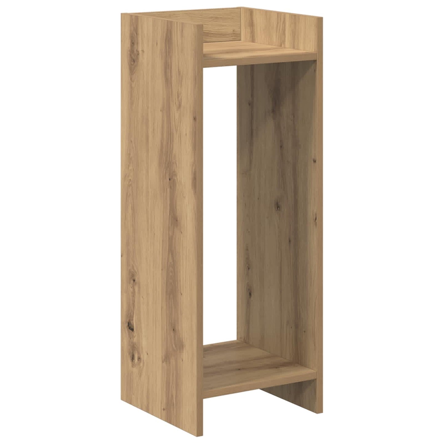 vidaXL Βάση φυτών Artisan Δρυς 30 x 30 x 80 cm Επεξεργασμένο Ξύλο