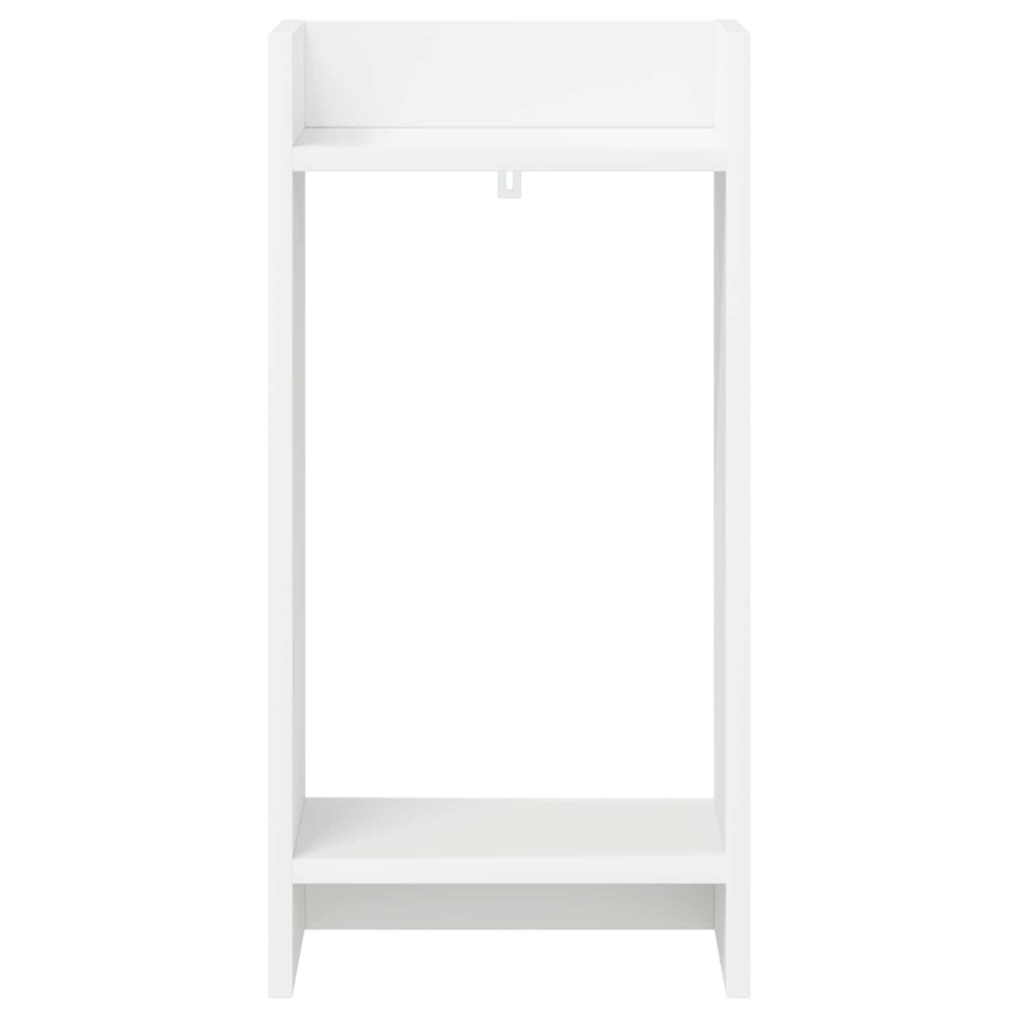 vidaXL Βάση φυτών Λευκός 30 x 30 x 60 cm Μηχανικά επεξεργασμένο ξύλο