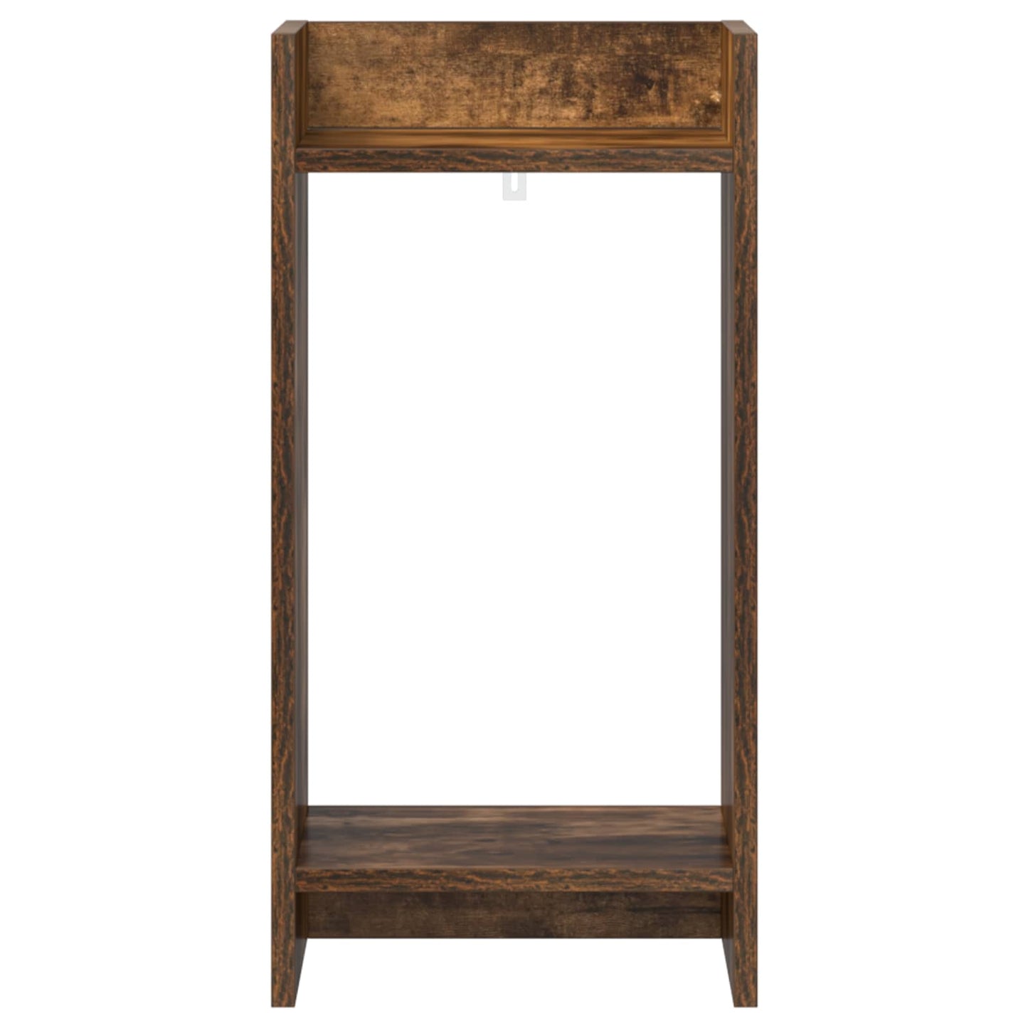 vidaXL Βάση φυτών Καπνισμένο Ξύλο Δρυός 30 x 30 x 60 cm
