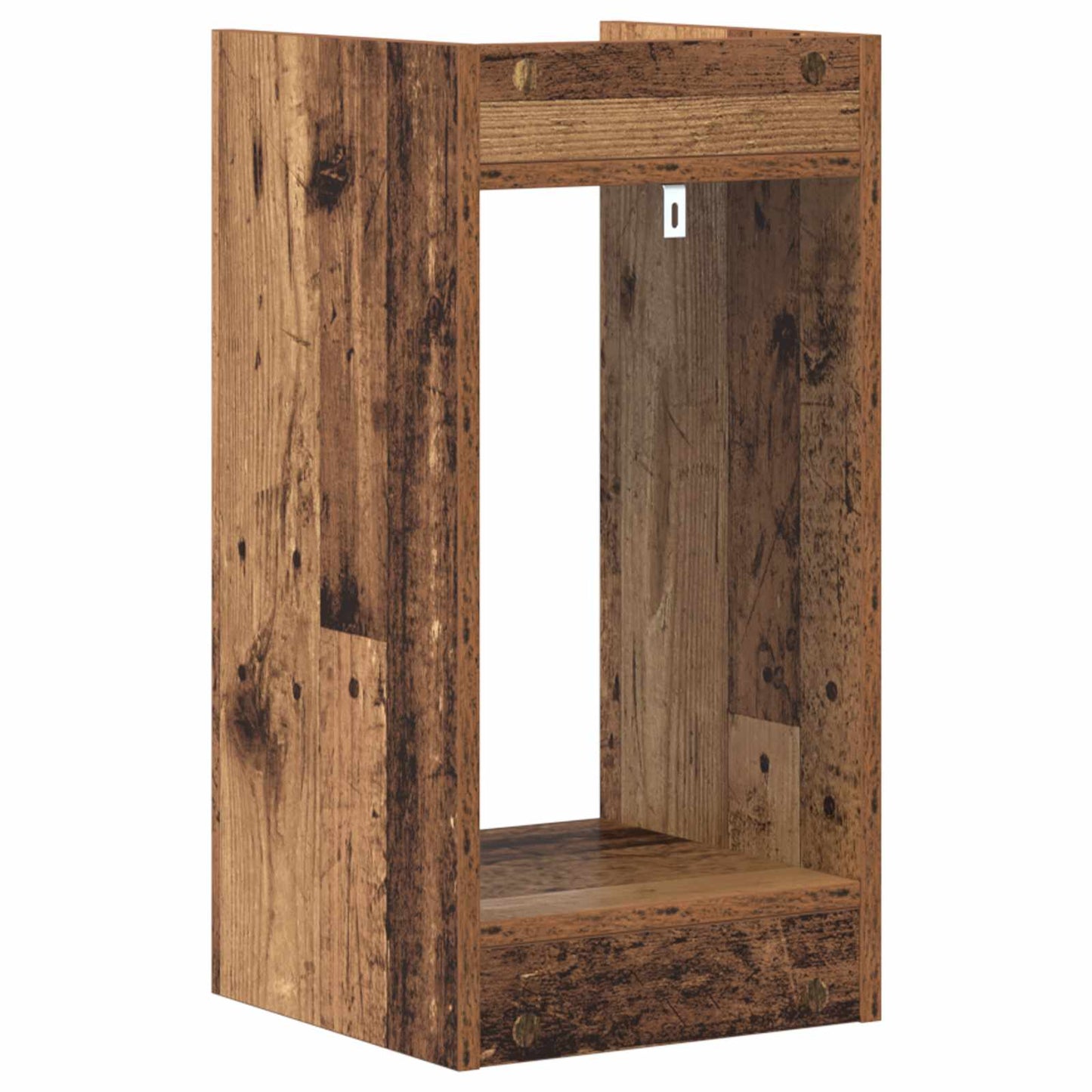 vidaXL Βάση φυτών Παλαιωμένο ξύλο 30 x 30 x 60 cm Επεξεργασμένο Ξύλο