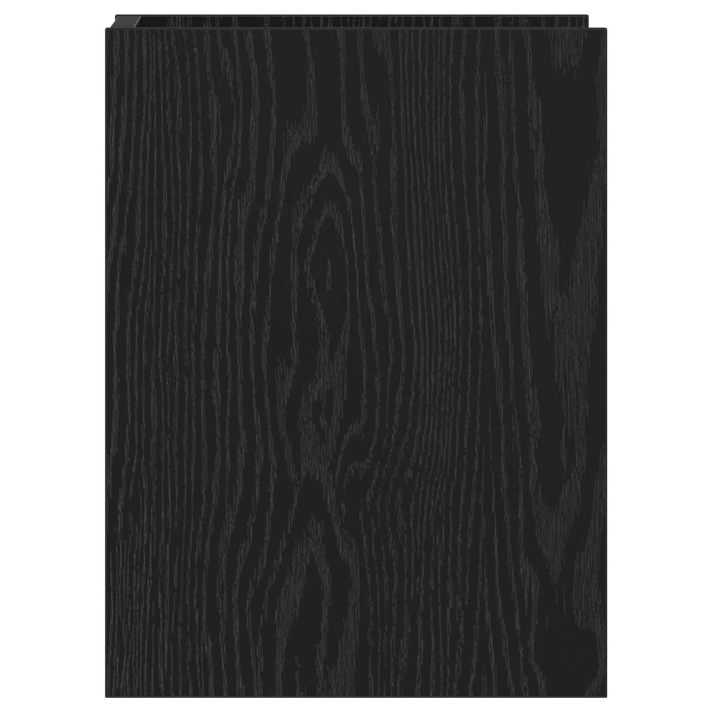 vidaXL Βάση φυτών με ράφι 2 pcs Μαύρη Δρυς 30 x 30 x 40 cm