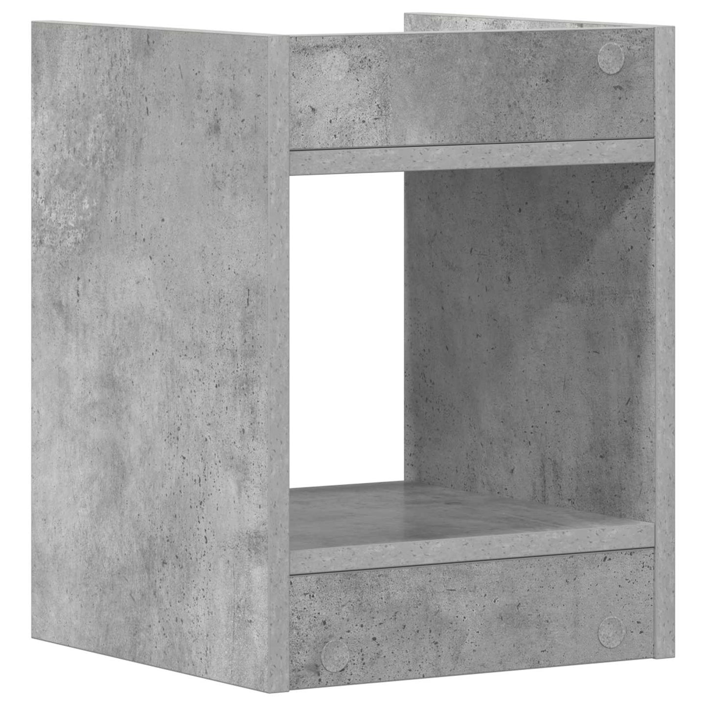 vidaXL Βάση φυτών 2 τμχ. Σκυρόχρωμο Γκρι 30 x 30 x 40 cm