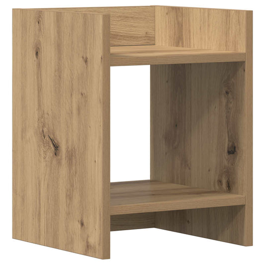 vidaXL Βάση φυτών Artisan Δρυς 30 x 30 x 40 cm Επεξεργασμένο Ξύλο