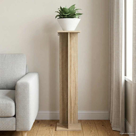 vidaXL Βάση φυτών Δρύς Sonoma 25 x 25,5 x 100,5 εκ.