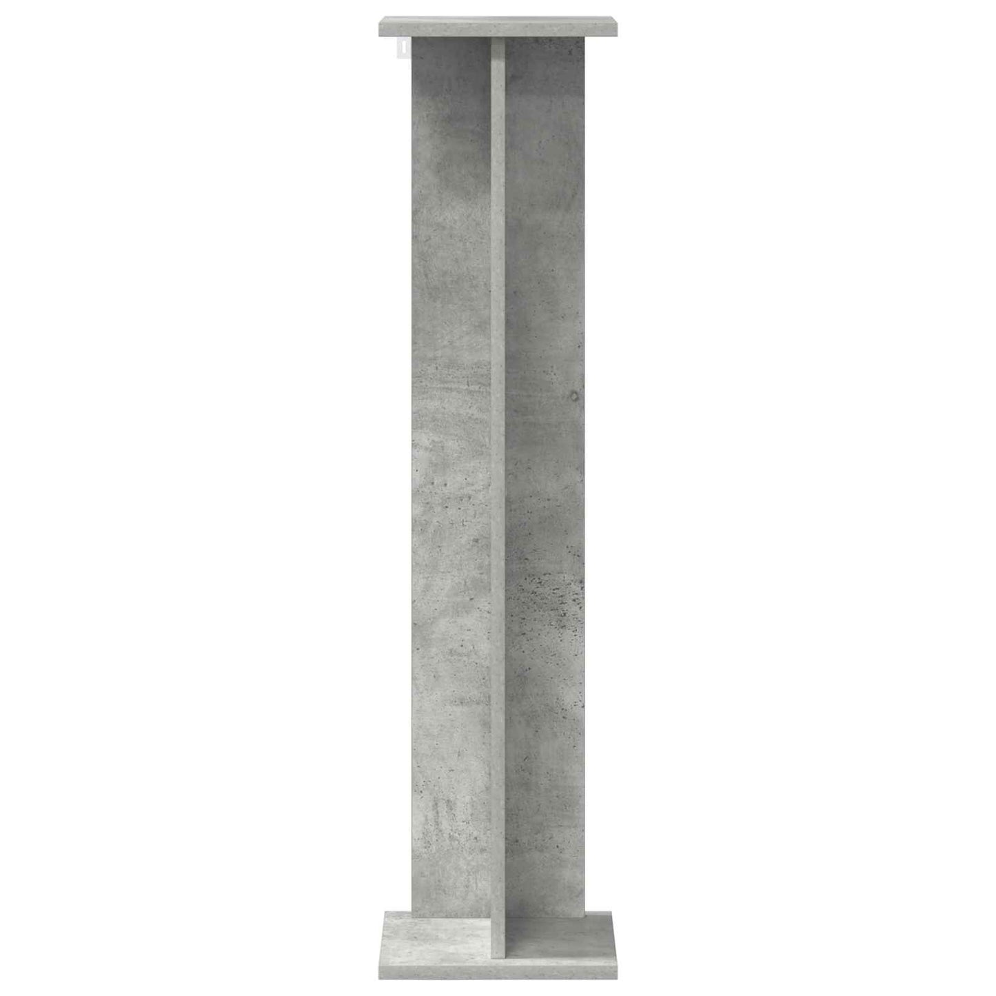 vidaXL Βάση φυτών 2 τμχ. Σκυρόχρωμο Γκρι 25 x 25,5 x 100,5 εκ.