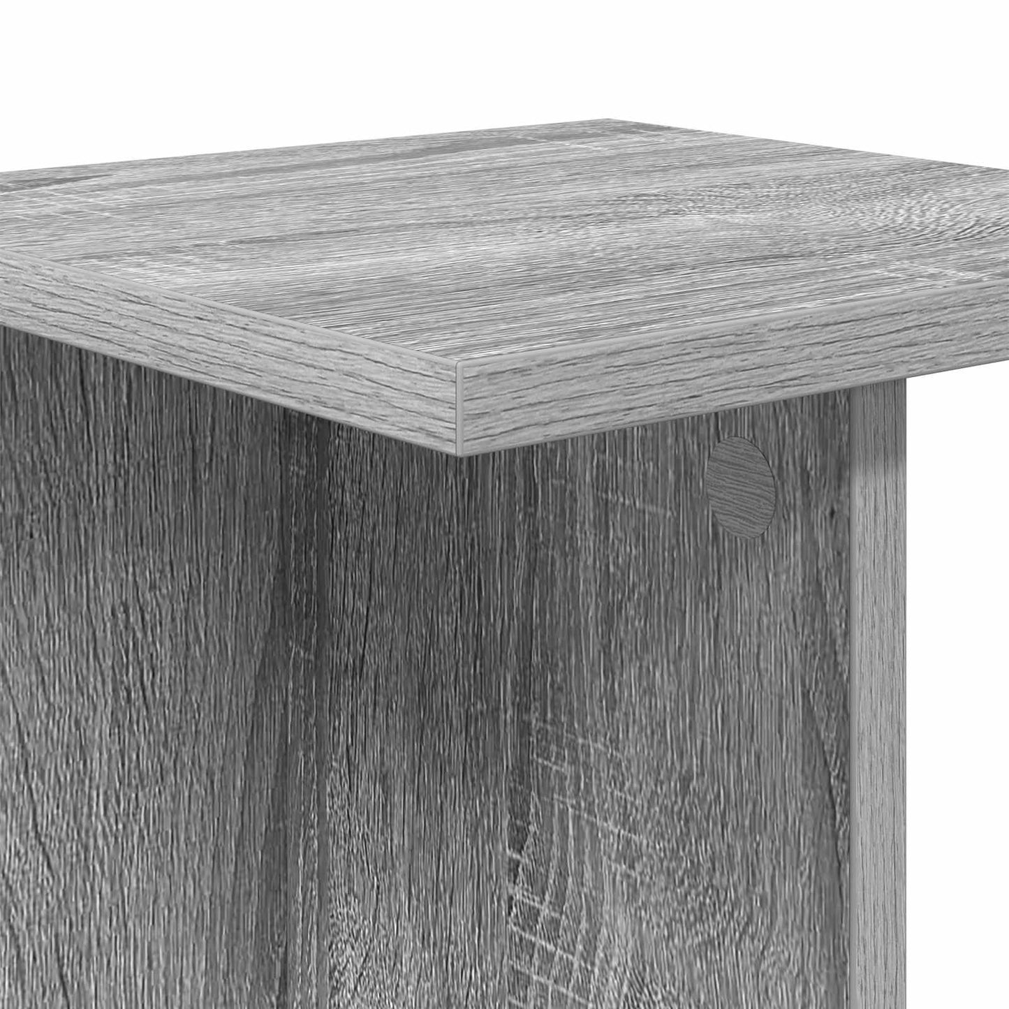 vidaXL Βάση φυτών Γκρι Σονομά 25 x 25,5 x 100,5 εκ.