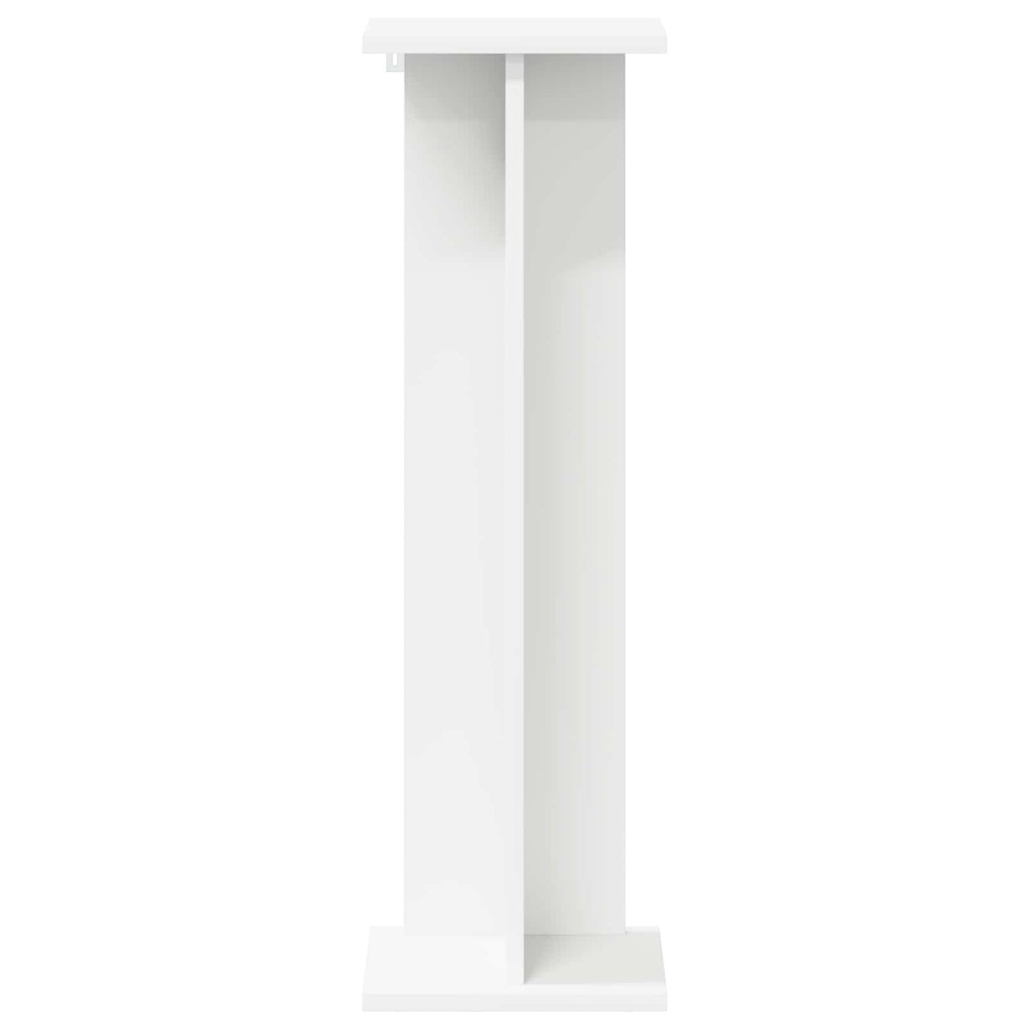 vidaXL Βάση φυτών Λευκός 25 x 25,5 x 80,5 εκ.