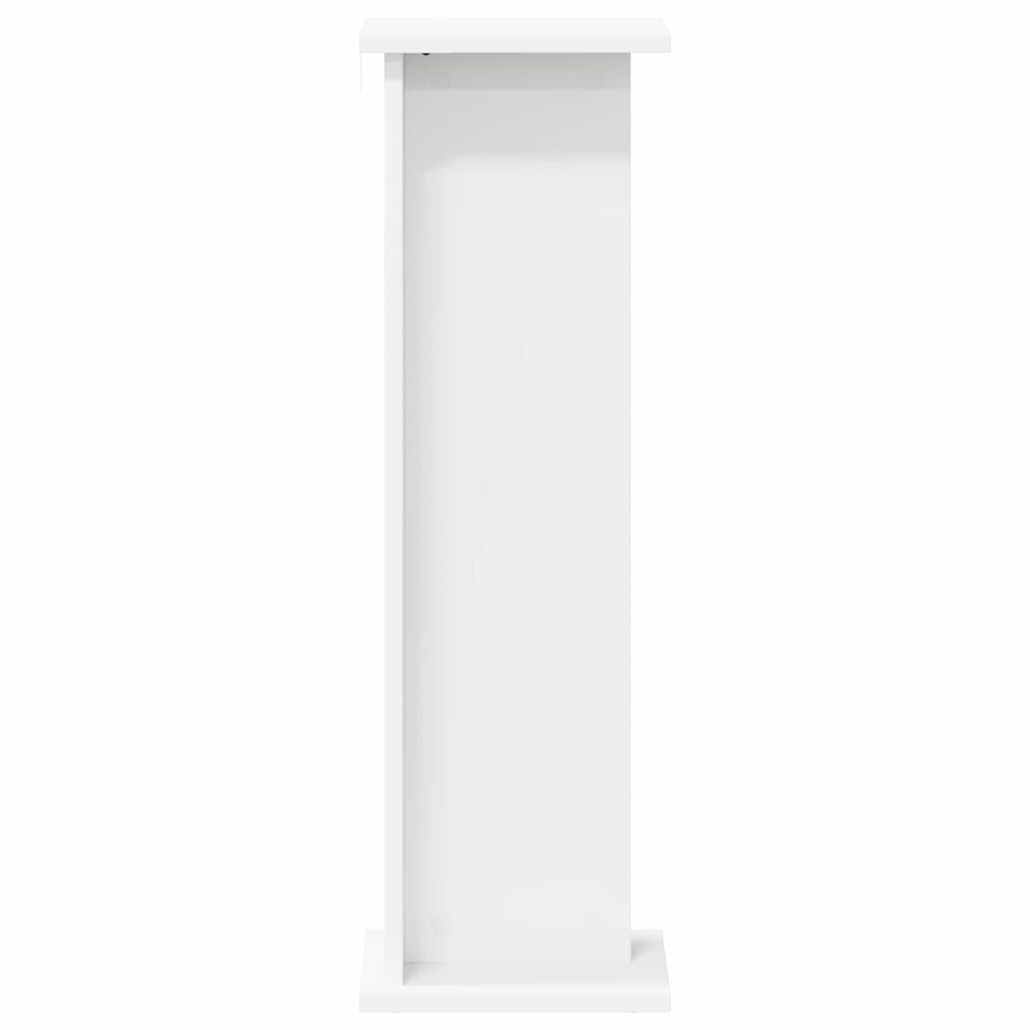 vidaXL Βάση φυτών Λευκός 25 x 25,5 x 80,5 εκ.