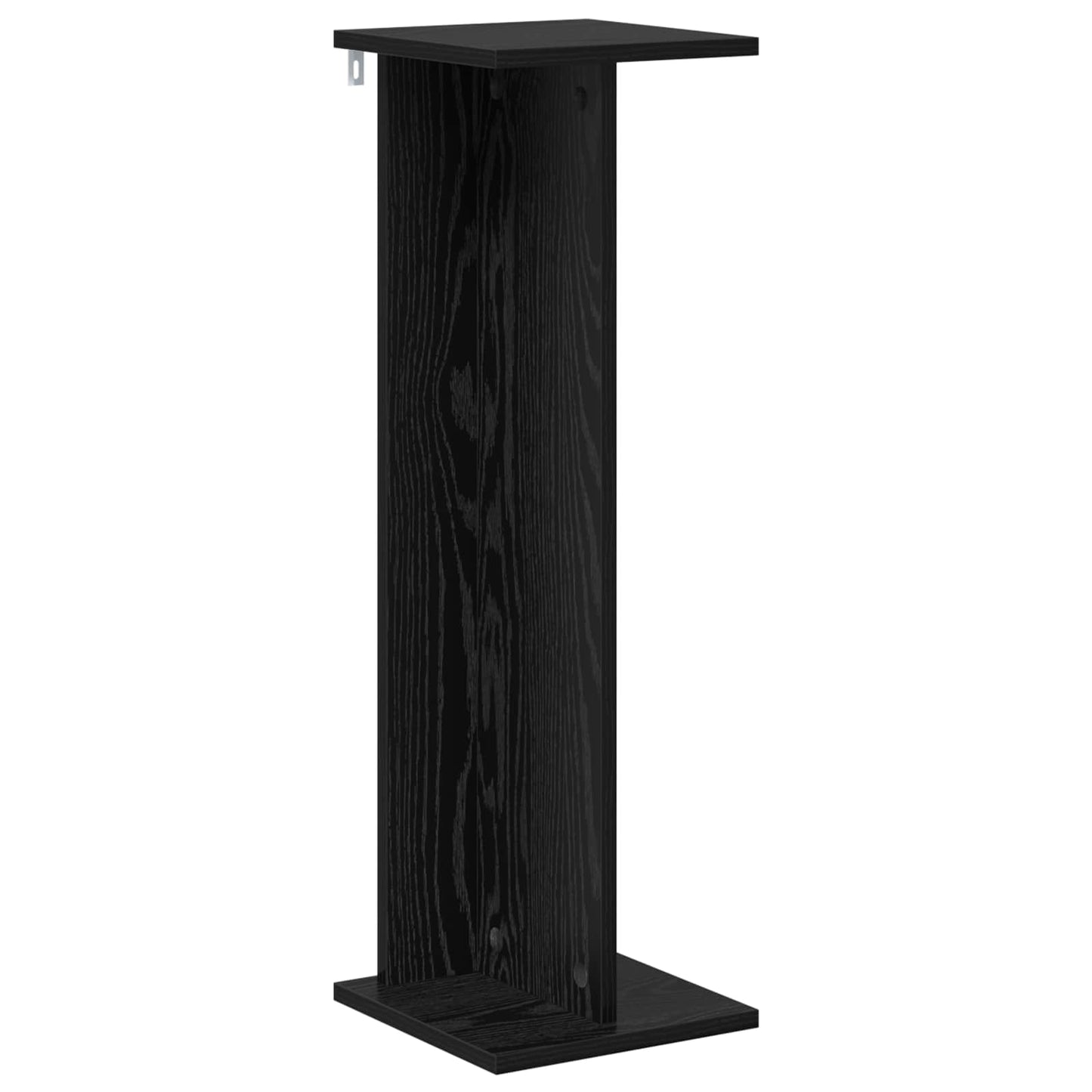 vidaXL Βάση φυτών 2 pcs Μαύρη Δρυς 25 x 25,5 x 80,5 εκ.